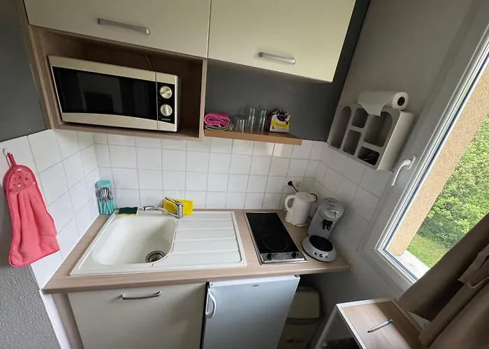 T1 Piscine Chauffee Parking Gratuit Les Hauts Dhonfleur Apartment