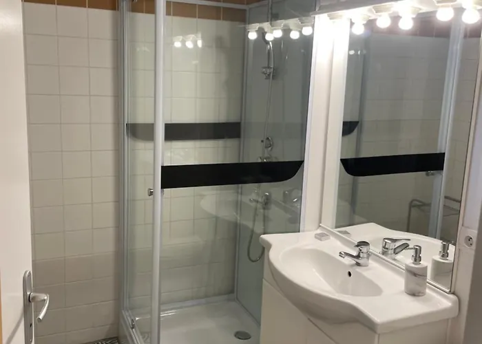 T1 Piscine Chauffee Parking Gratuit Les Hauts Dhonfleur Apartment Equemauville